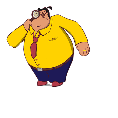Mr. Paiso, the Fintale mascot